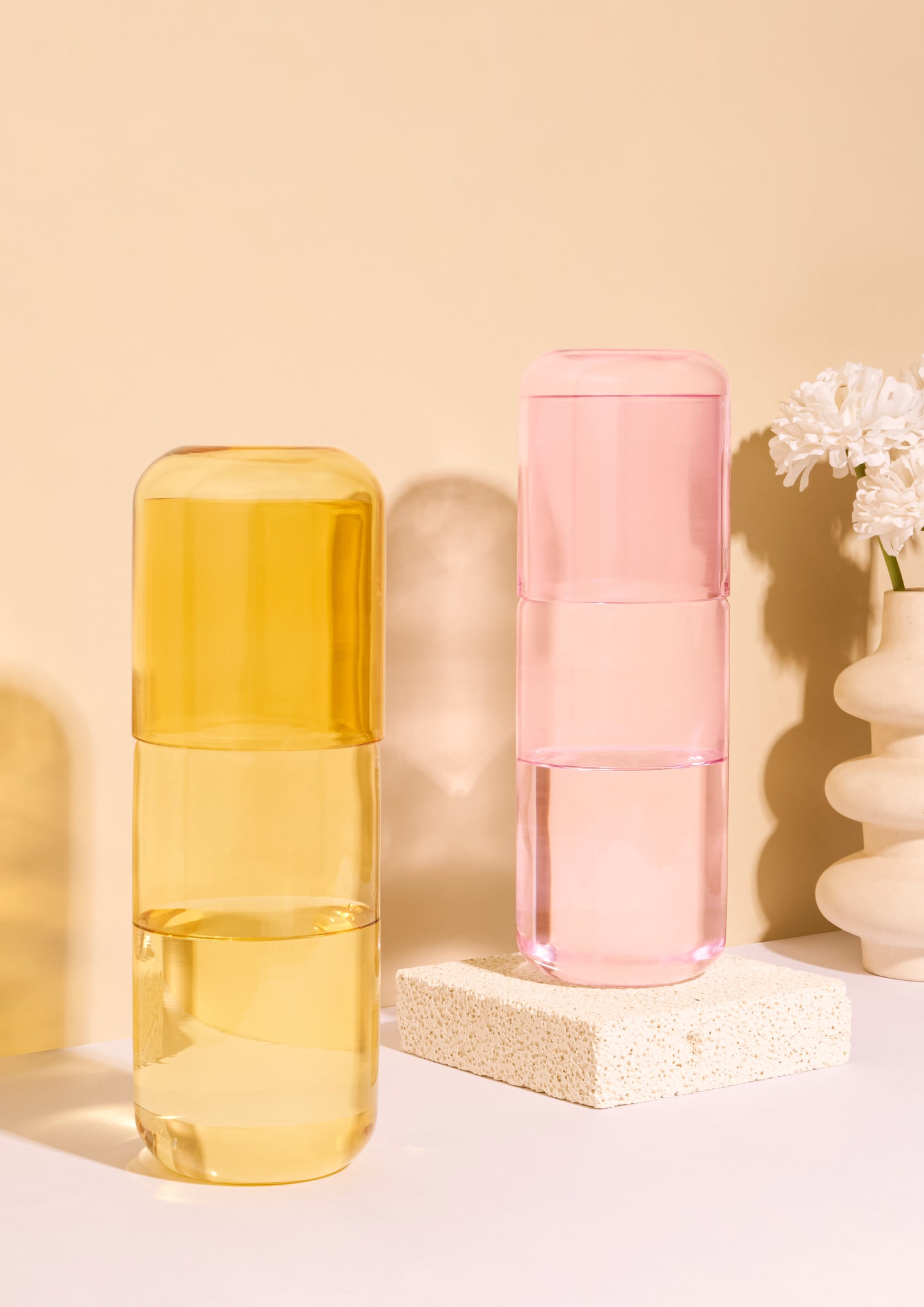 Juliette Carafe - Pink & Yellow