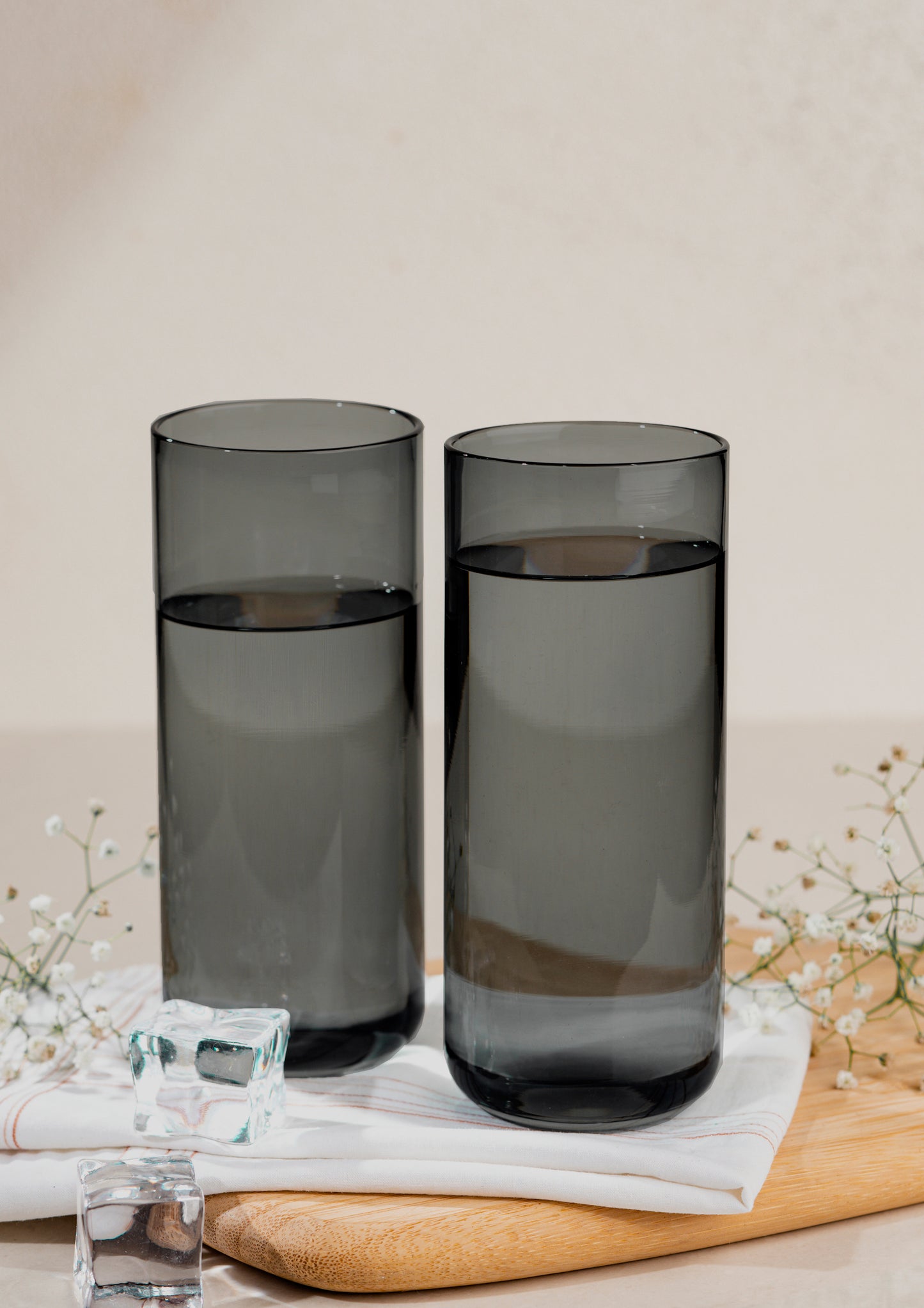 Juliette Cocktail Glasses Tall - Grey