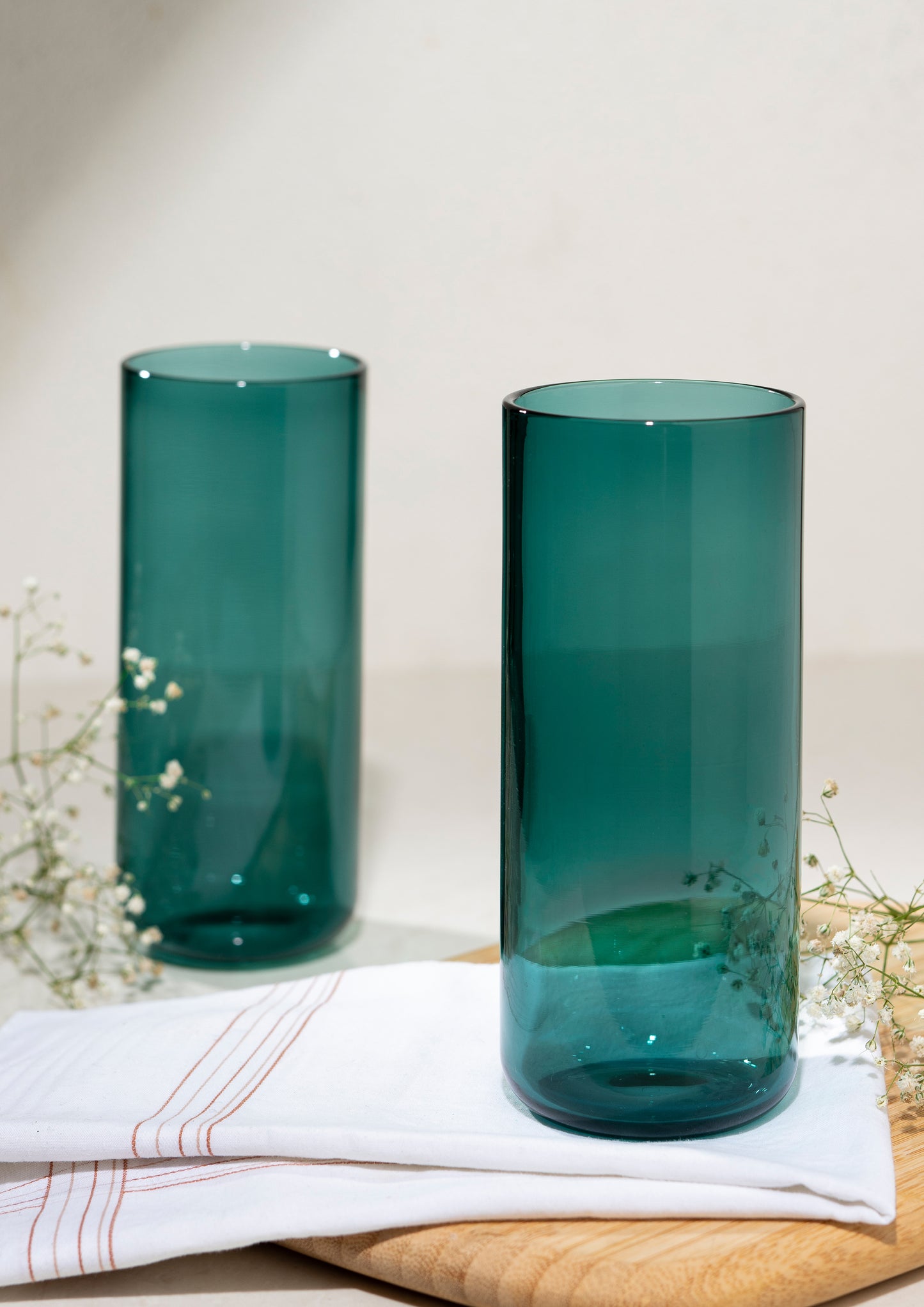 Juliette Cocktail Glasses Tall - Set of 6 - Teal