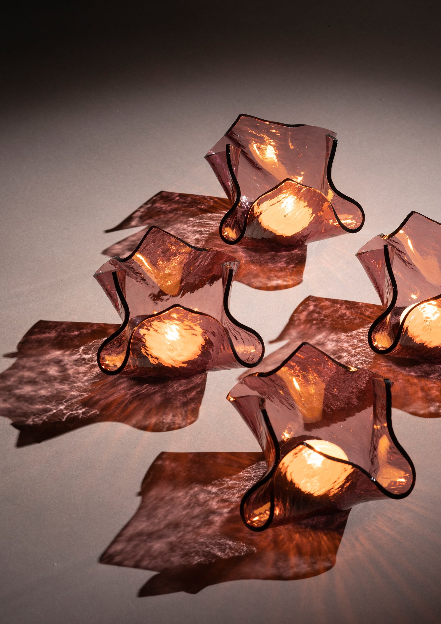 Crumpled votive - Summer edit