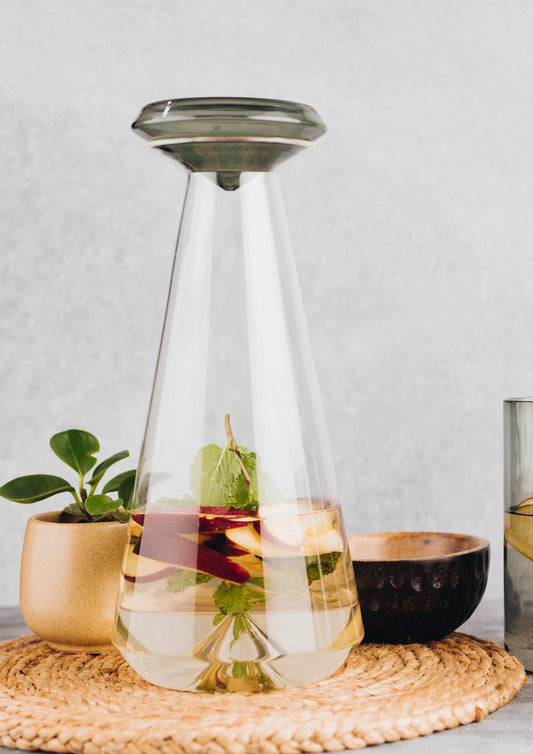 Iris Borosilicate Glass Jug