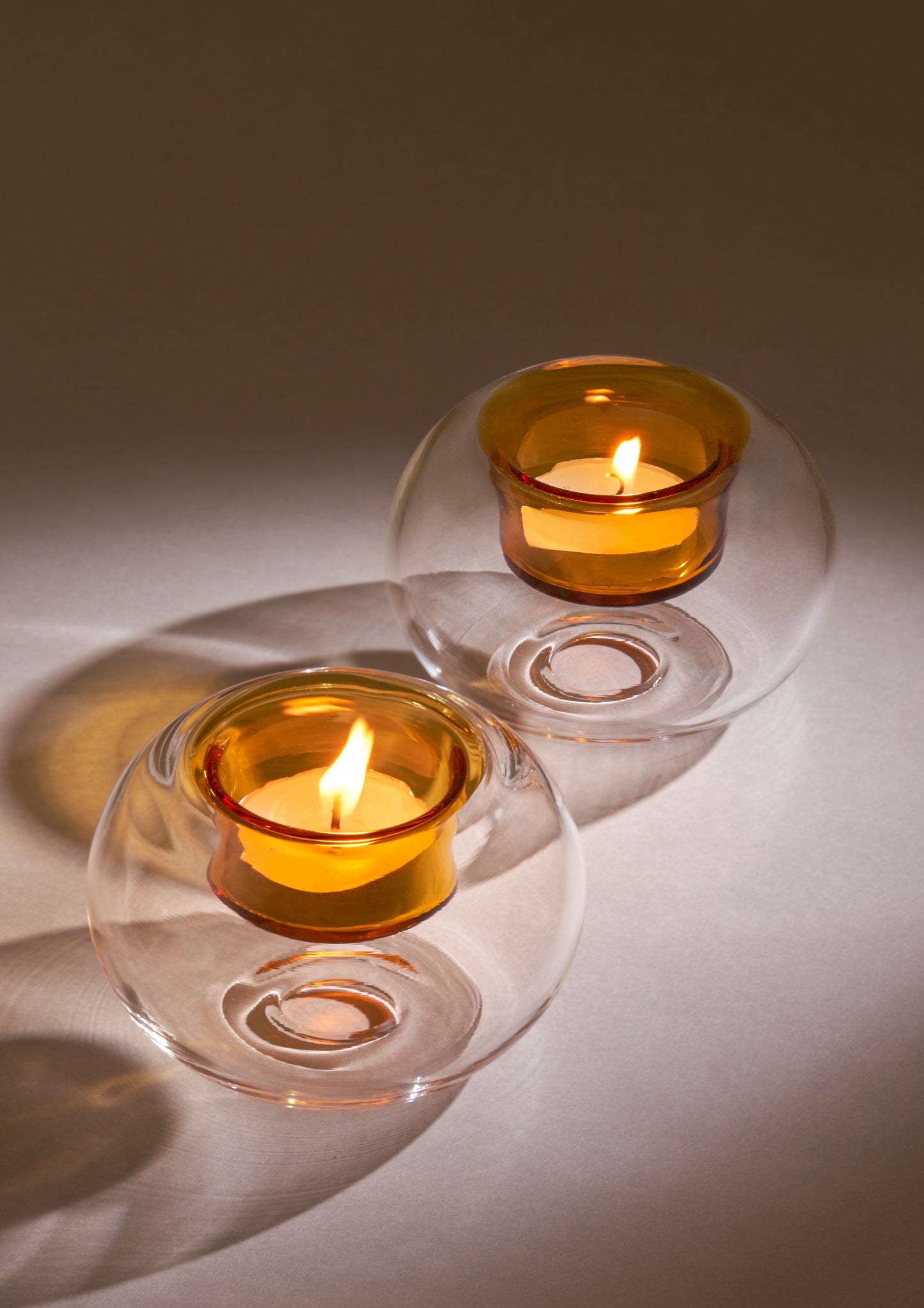 Iris votives - yellow