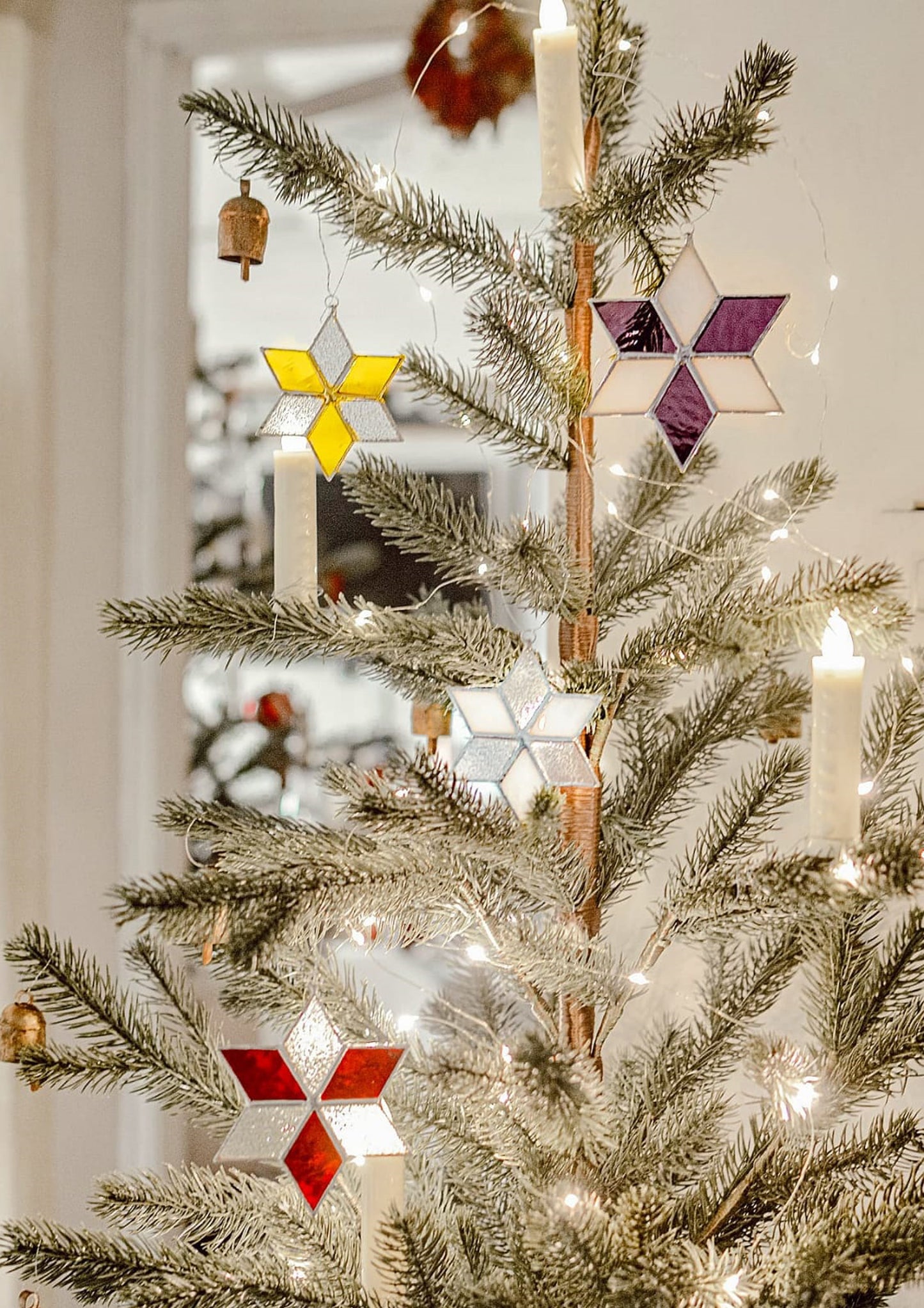 Stella - Christmas stars - Red | White