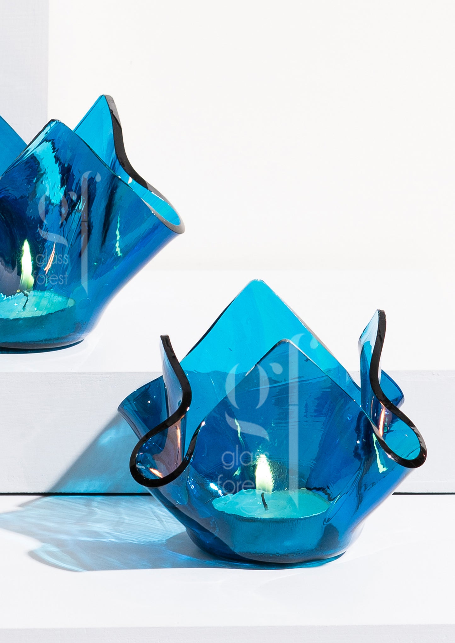 Crumpled votive - Winter edit