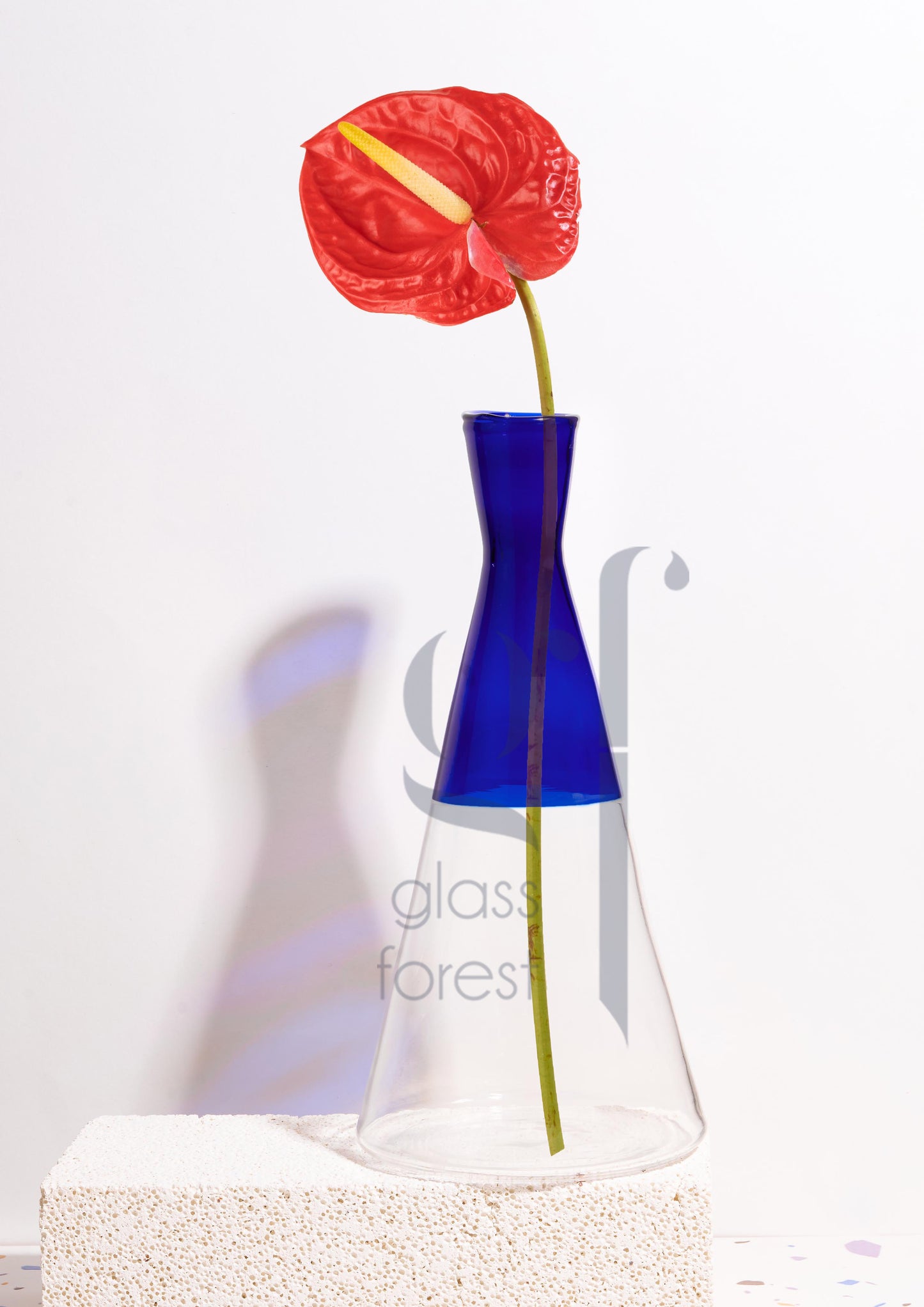 Iris Vase - Blue