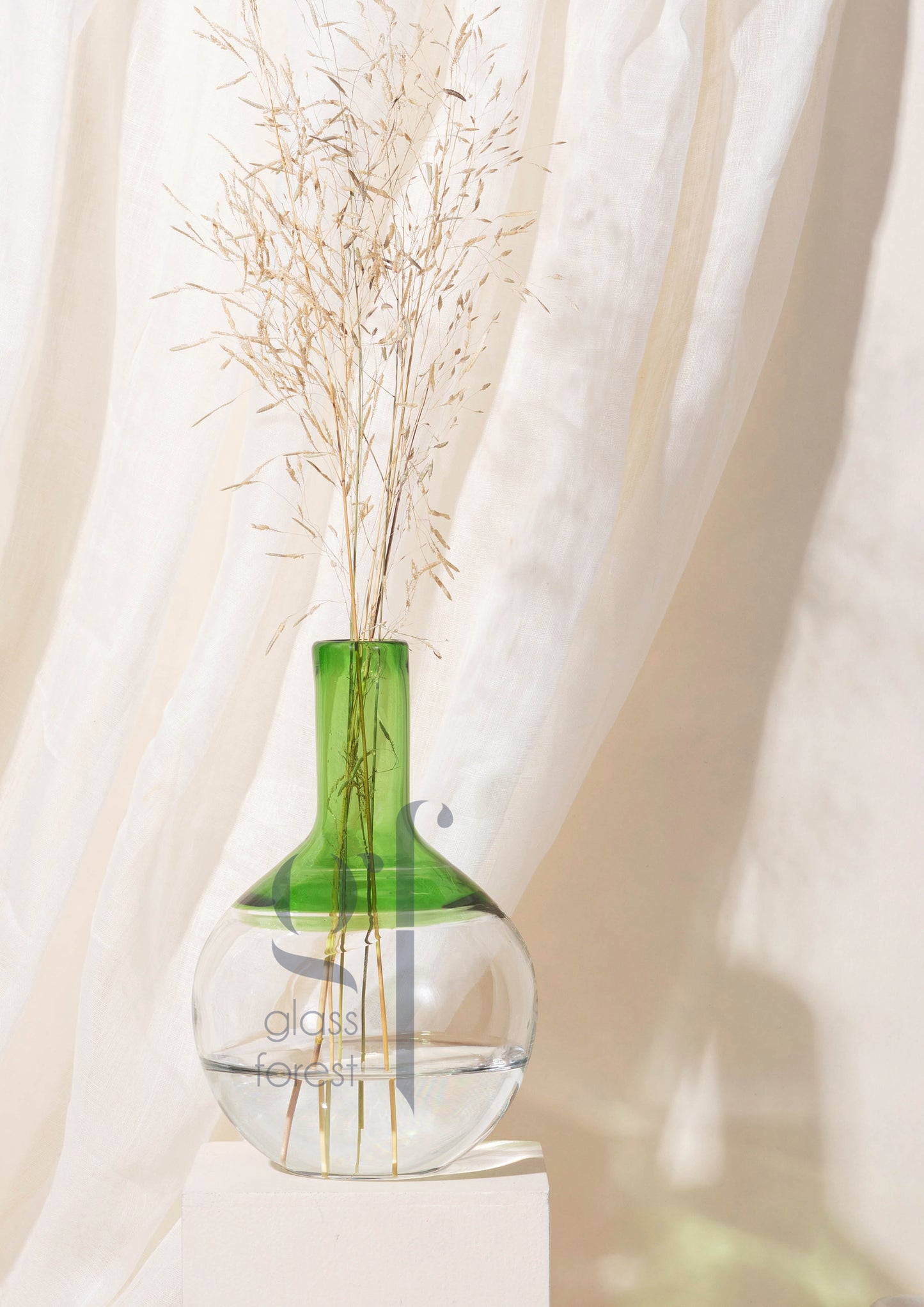 Iris Vases - Green