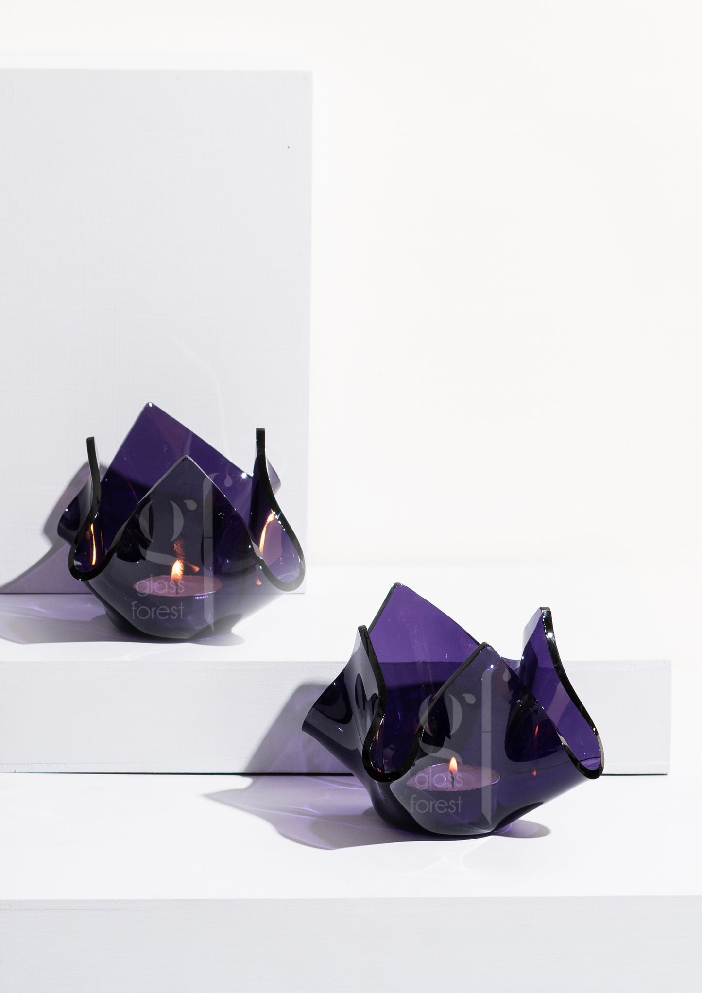 Crumpled votive - Winter edit