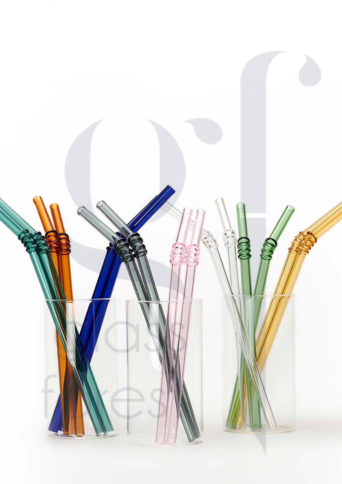 Straws Colored - Set of 2