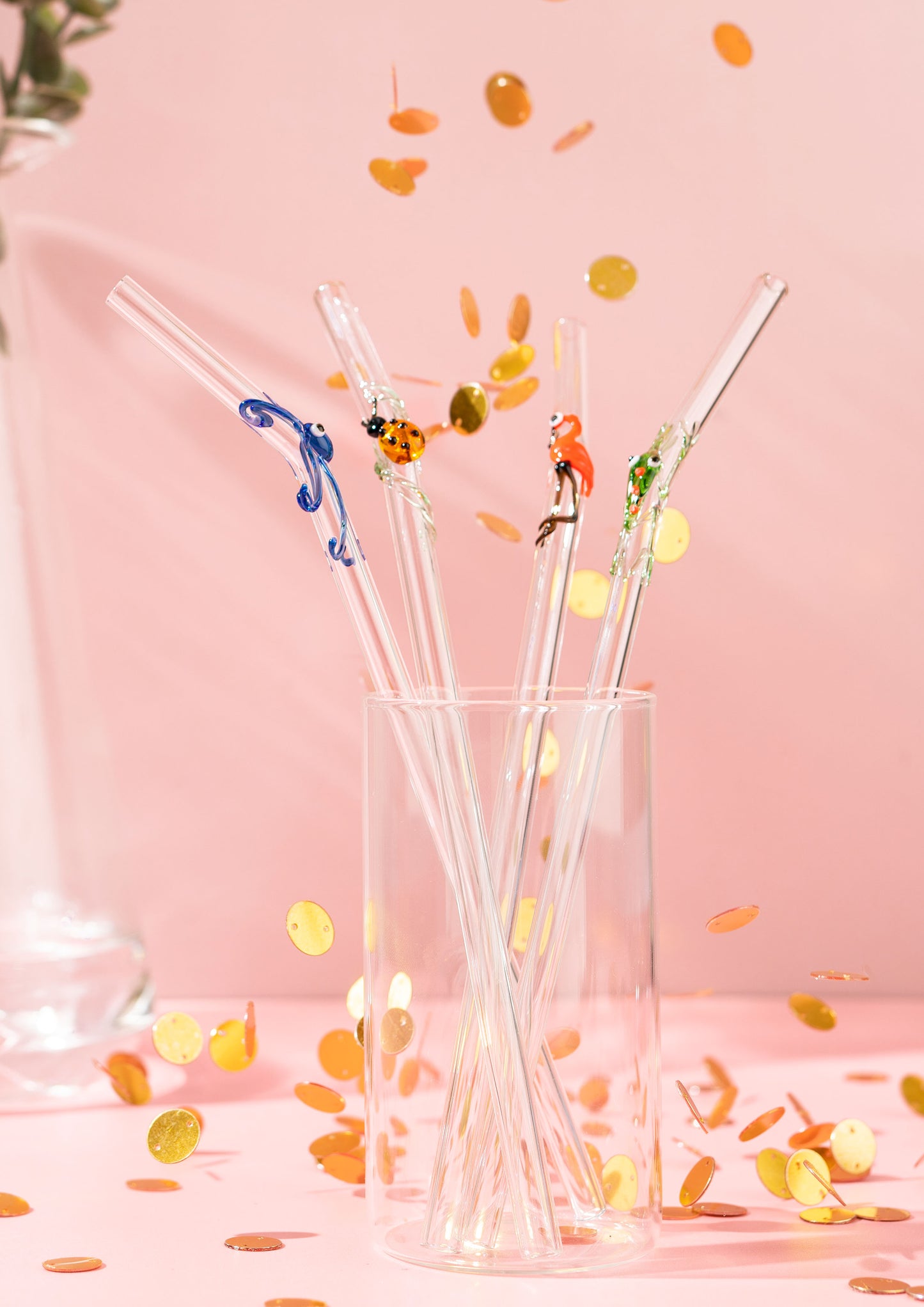 Straws ~ Quirky & Whimsical - set of 4