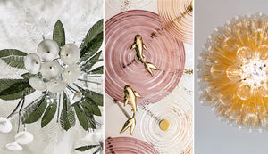 3 of our favourite, nature inspired chandeliers that give us joy- every time