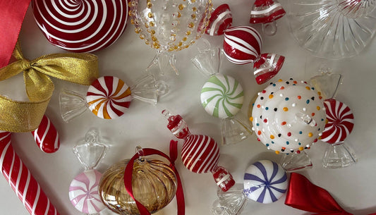 Sugar, Glass & Spirit – Handcrafted Christmas Candy Ornaments