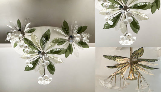 Art, Light and Dopamine: The Plumeria chandelier