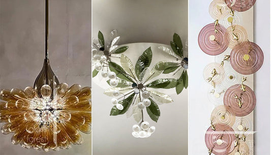 3 of our favourite, nature inspired chandeliers