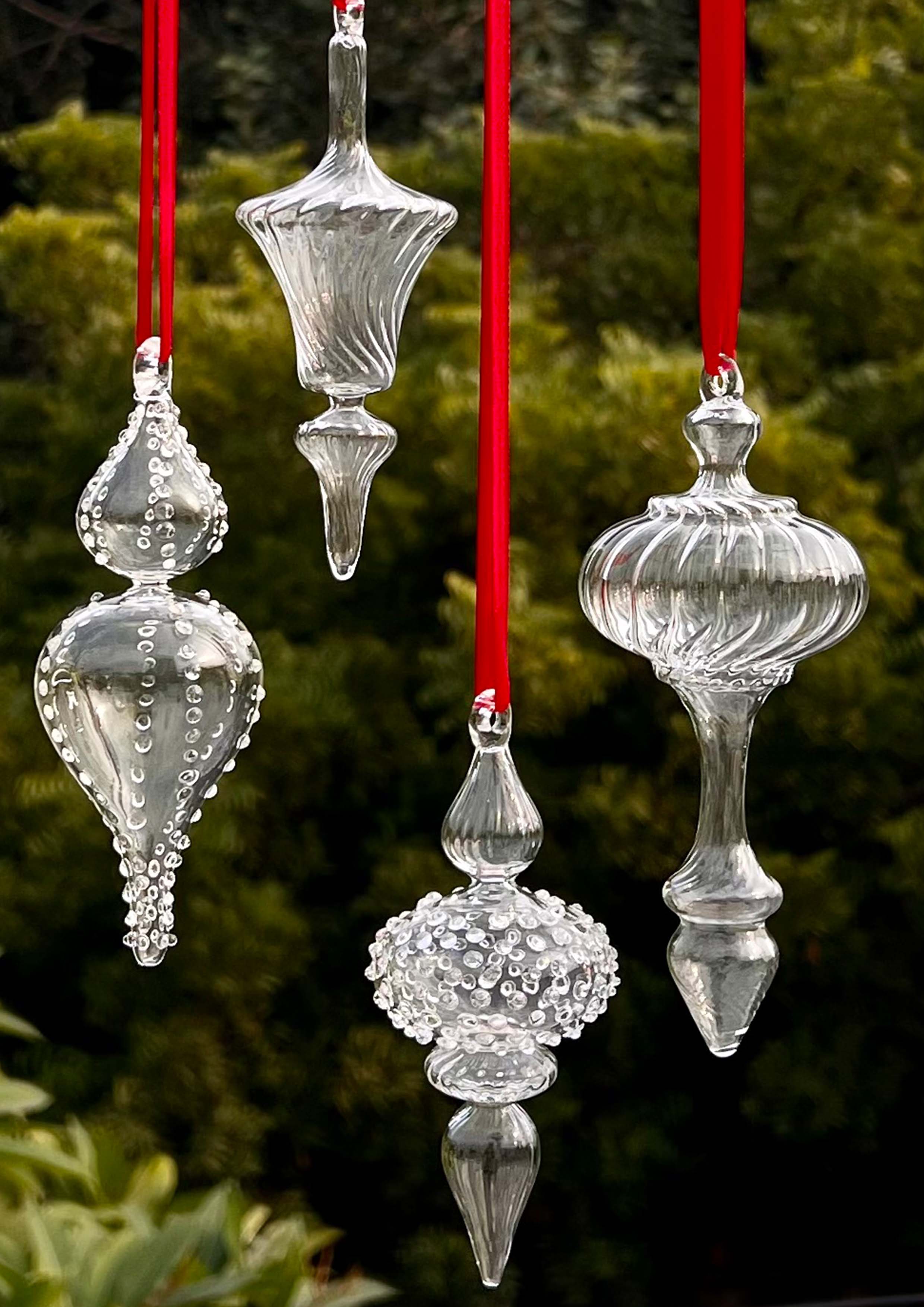 Glass ornaments sale