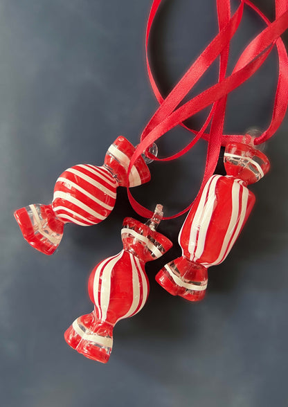 Christmas Ornaments ~ Toffees ~ set of 3
