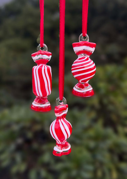 Christmas Ornaments ~ Toffees ~ set of 3