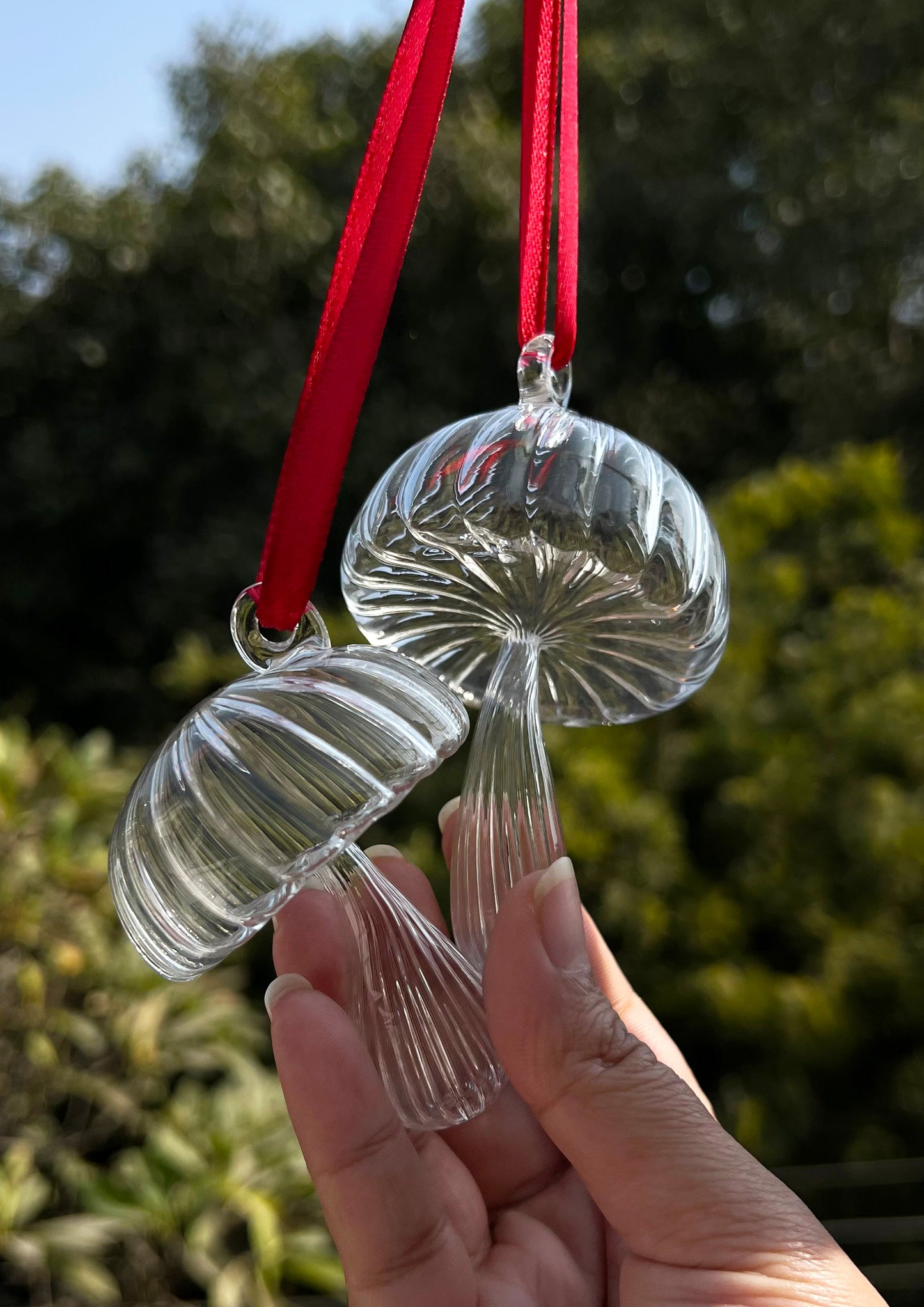 Christmas ornaments - Mushrooms