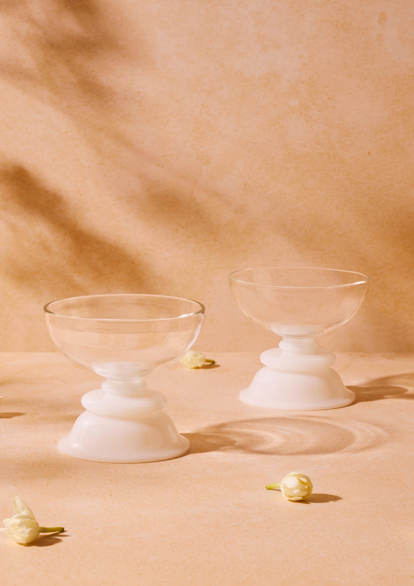 Kanak Desert Bowl - Clear/White