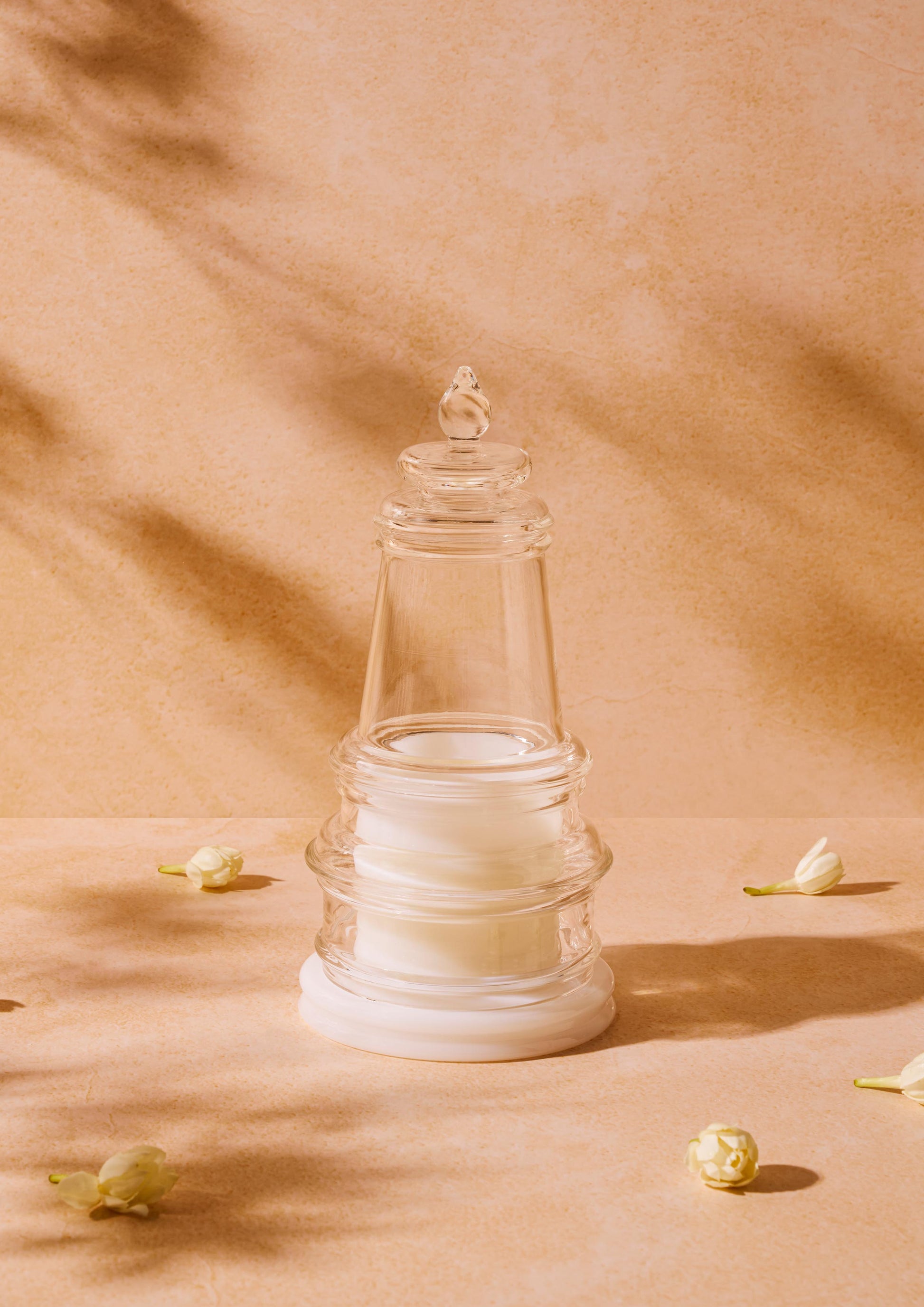 temple-inspired festive decor votives