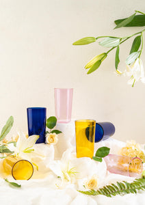 Juliette Glasses – Yellow, Pink, Blue (Set of 6)