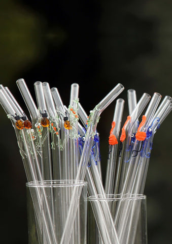 Glass straw glass forest